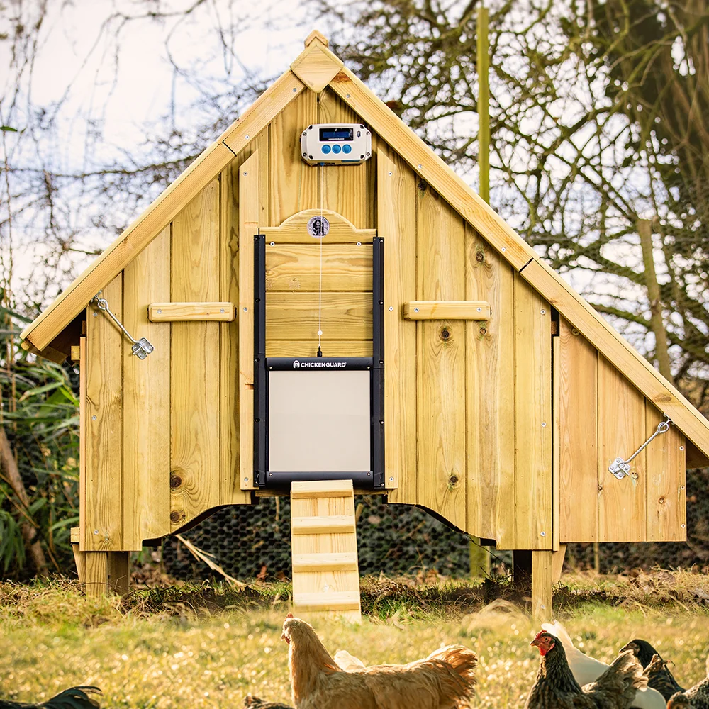 Self Locking Door Kit for Chicken Coops - ChickenGuard