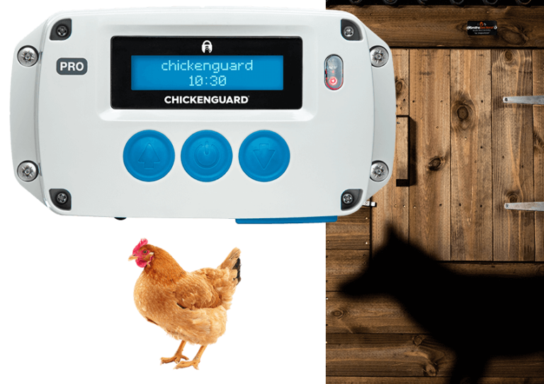 Pro - Automatic Timed Chicken Door with Light Sensor
